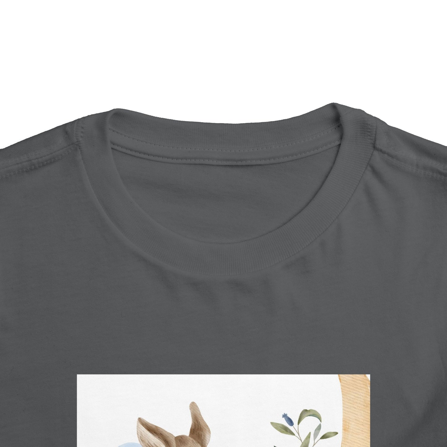 Whimsical Fawn Toddler Tee - Cute Short Sleeve Shirt for Kids