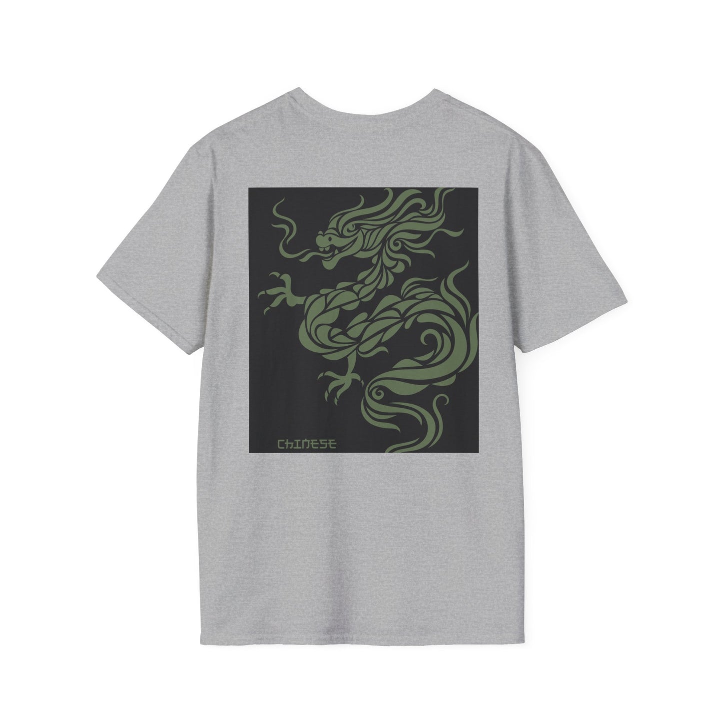 Mythical Chinese Dragon Unisex Softstyle T-Shirt