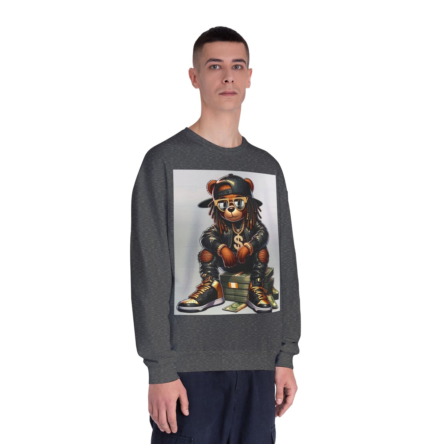 Cool Bear Money Crewneck Sweatshirt