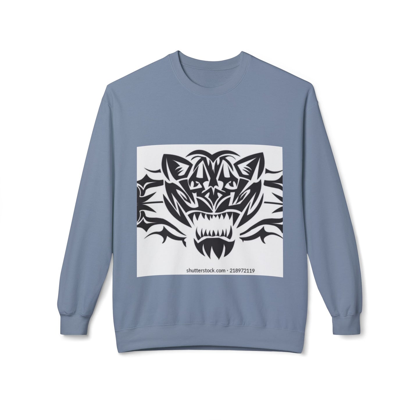 Fierce Tiger Graphic Sweatshirt for Nature Lovers