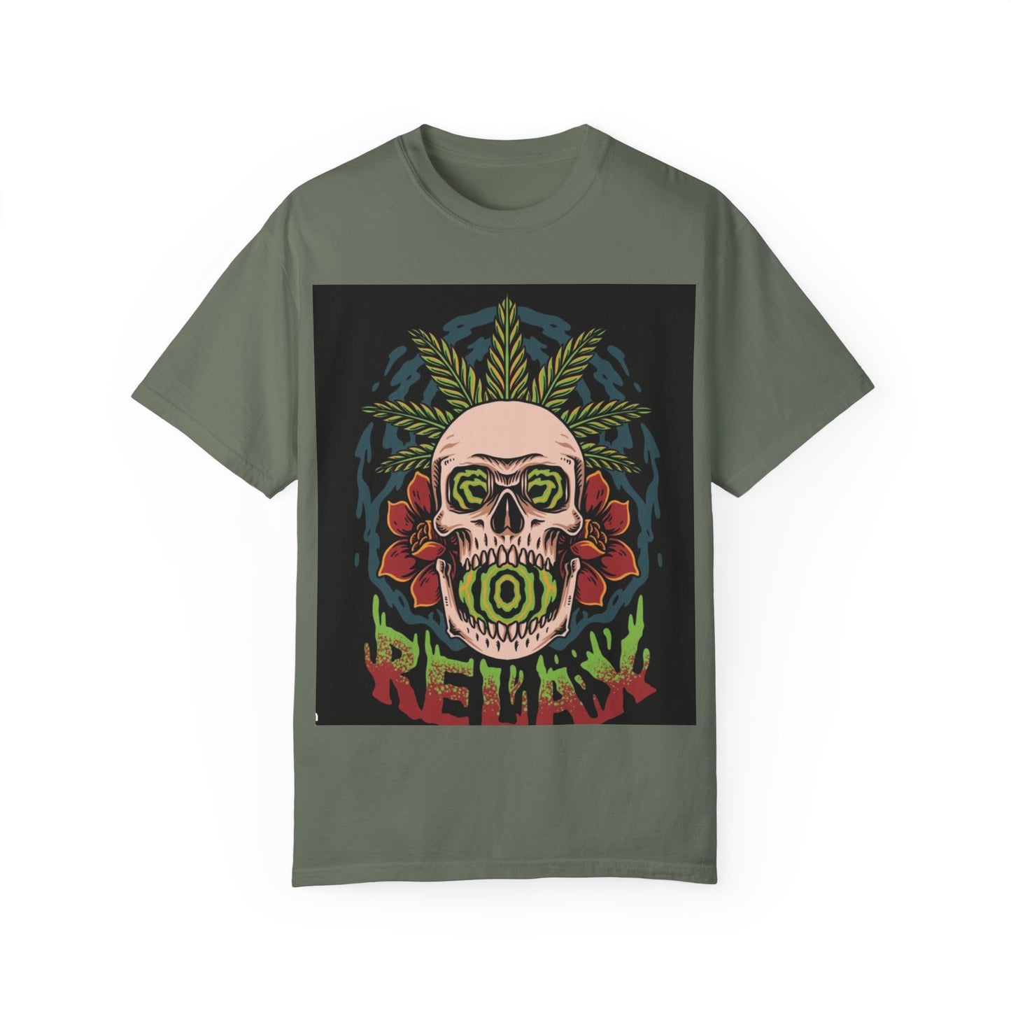 Vibrant Skull Graphic Unisex T-Shirt - Retro Chill Style