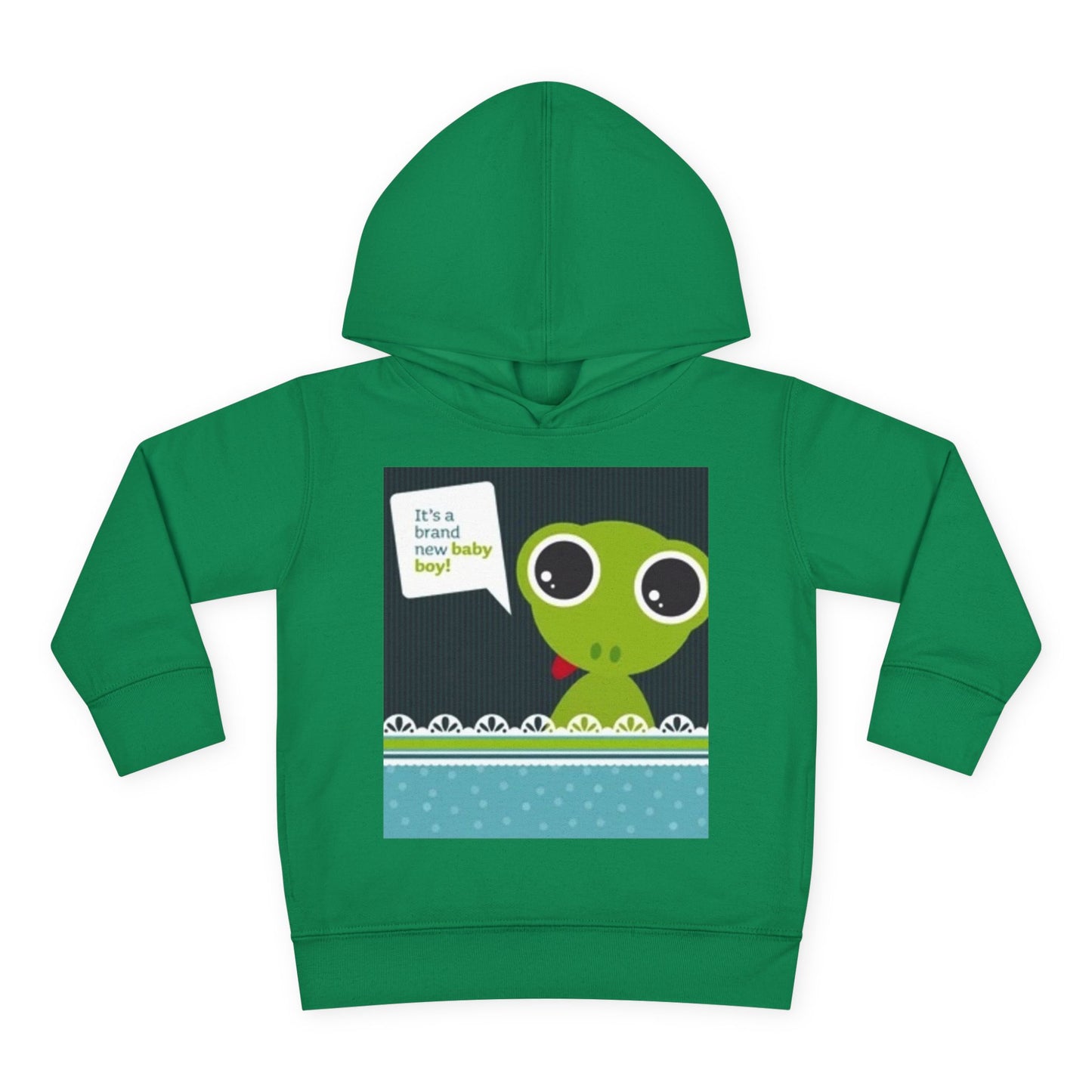 It's a Boy Alien Toddler Hoodie - Cute Fleece Pullover for Boys