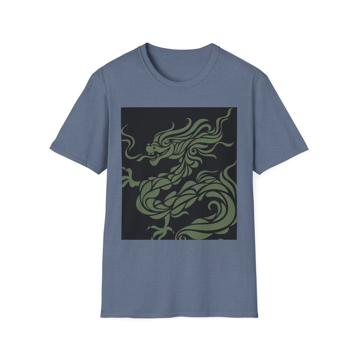 Mythical Chinese Dragon Unisex Softstyle T-Shirt