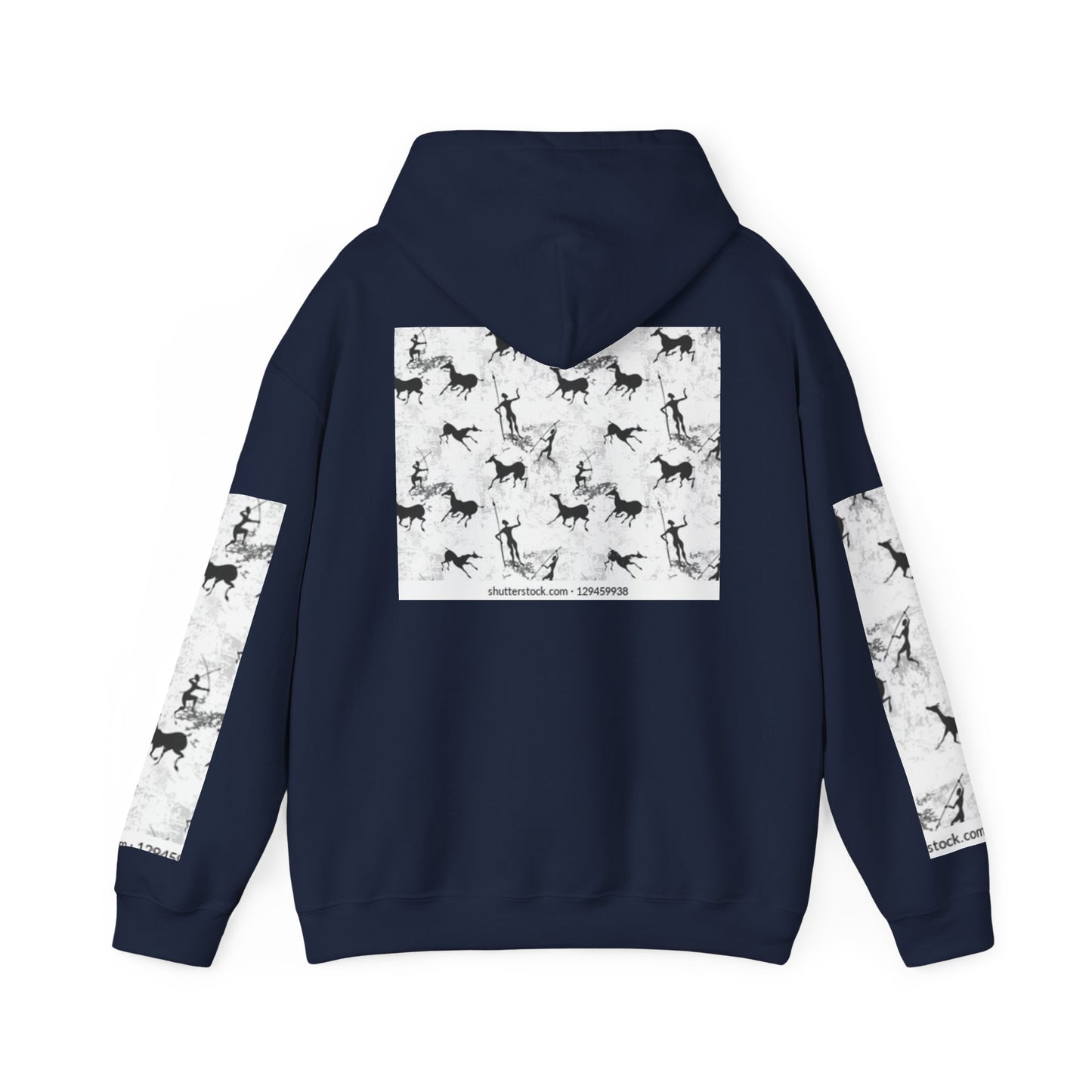 Unisex Heavy Blend Hooded Sweatshirt - Equestrian-Inspired Design
