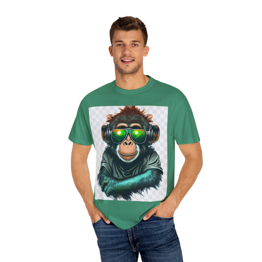 Cool Monkey Graphic Unisex T-Shirt - Perfect for Music Lovers & Casual Vibes