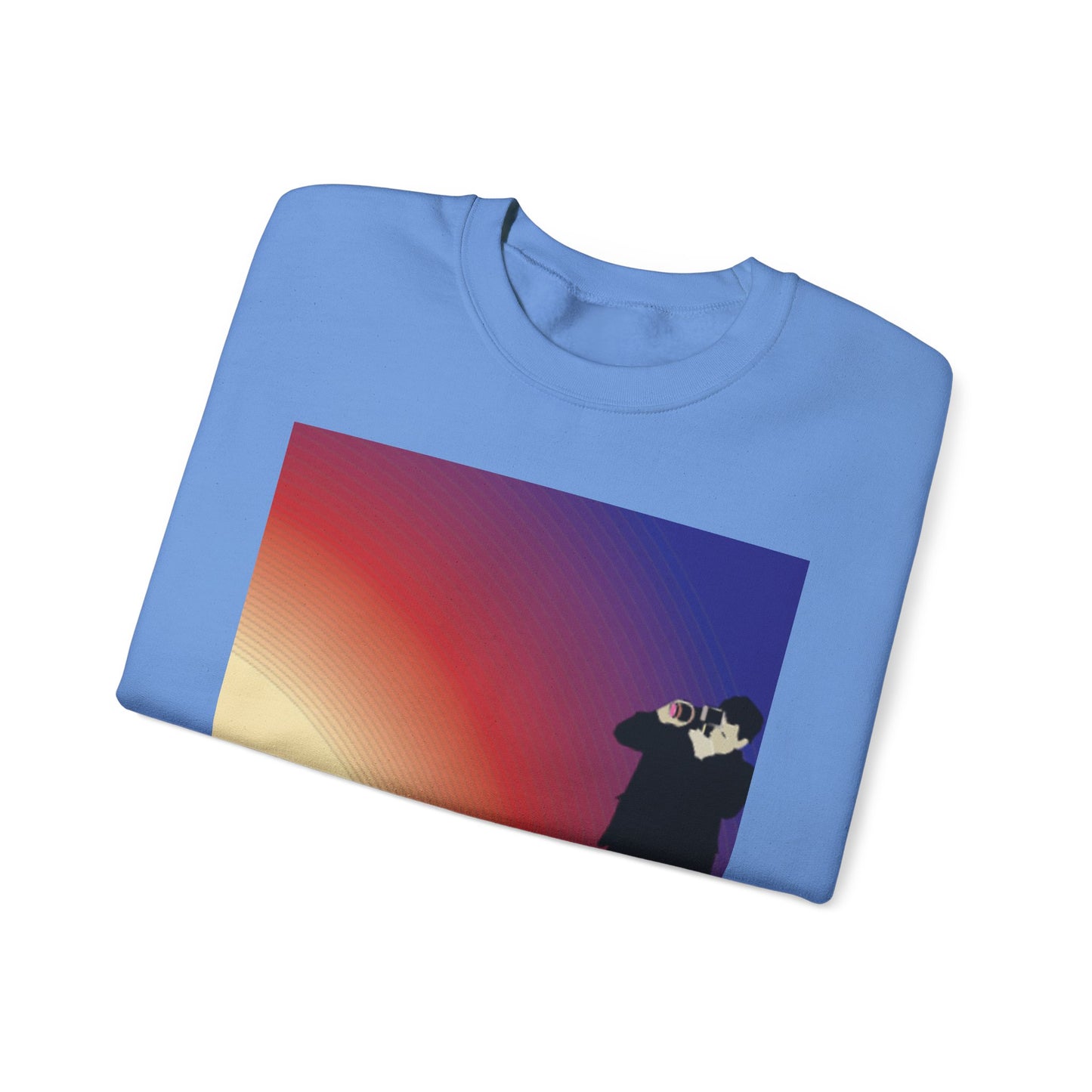 Vibrant Deer Sunset Unisex Crewneck Sweatshirt