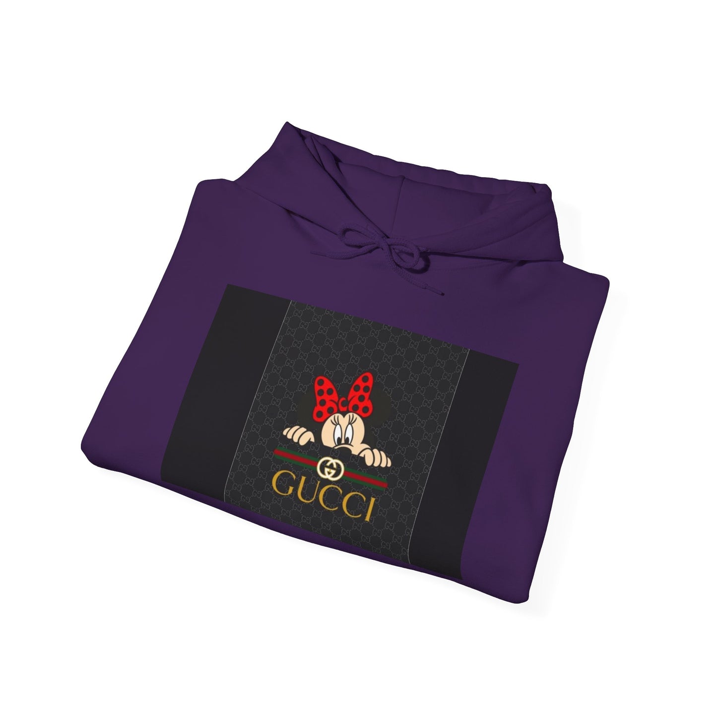 Gucci-Inspired Minnie Mouse Hooded Sweatshirt for Disney Fans