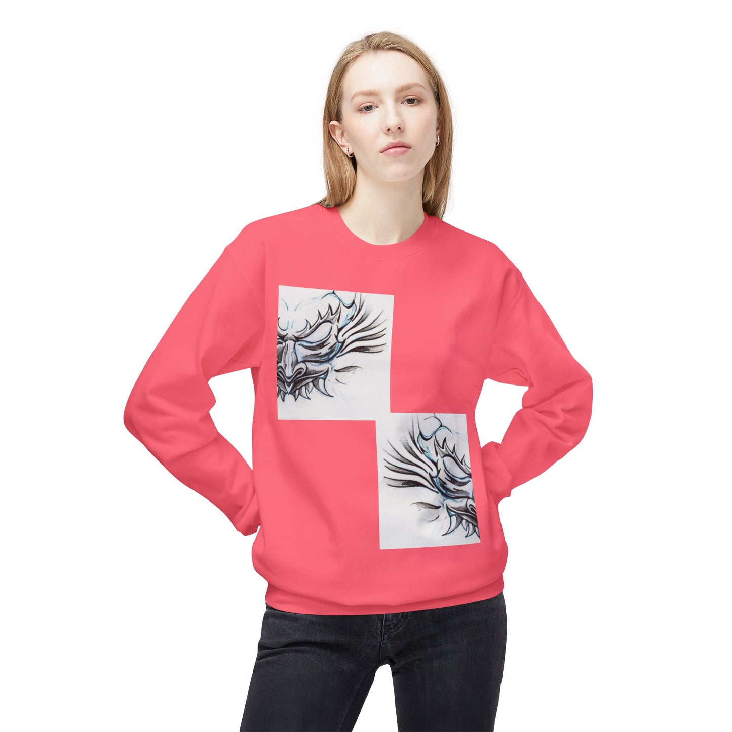 Unisex Midweight Softstyle Fleece Crewneck Sweatshirt
