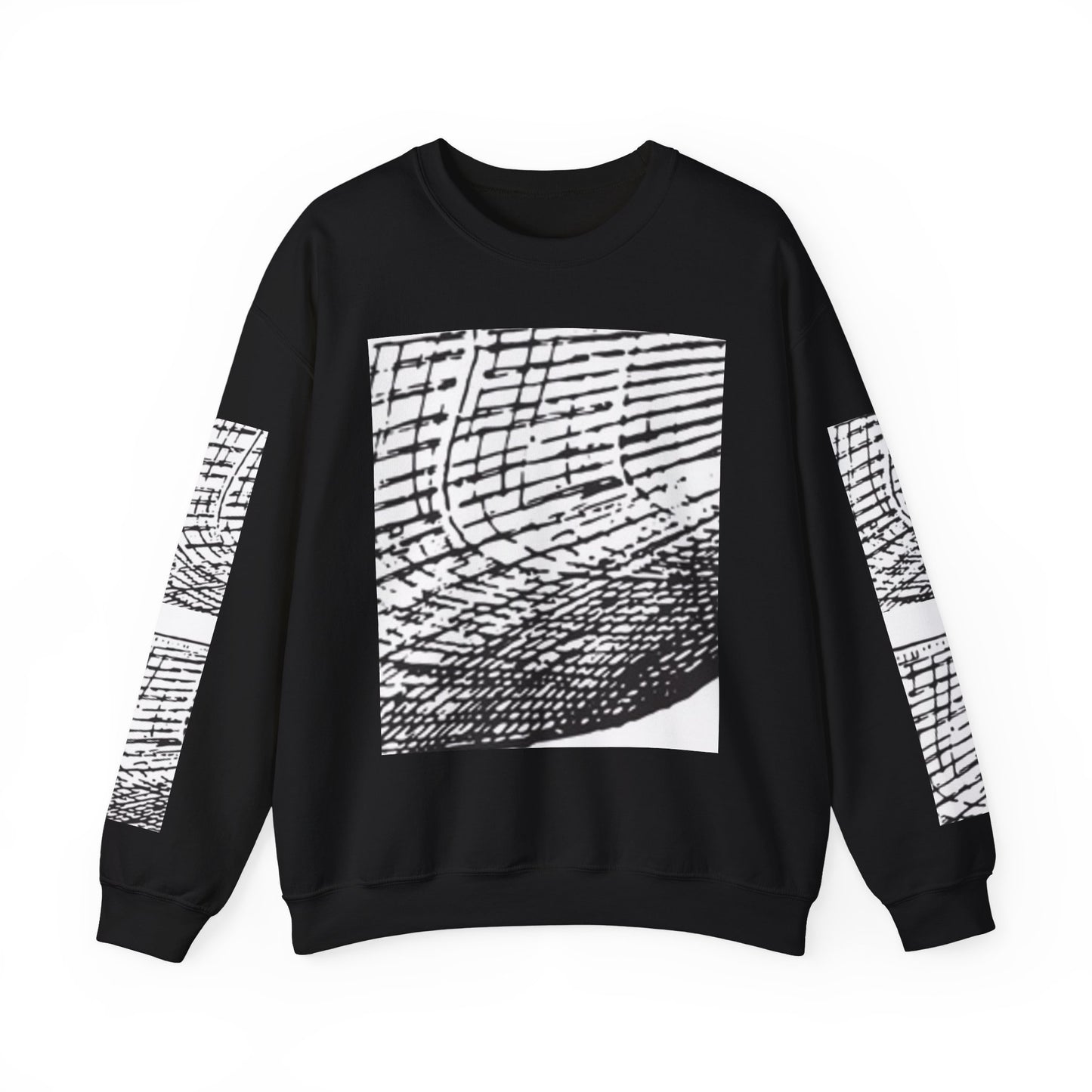 Artistic Unisex Crewneck Sweatshirt - Abstract Design for Cozy Vibes