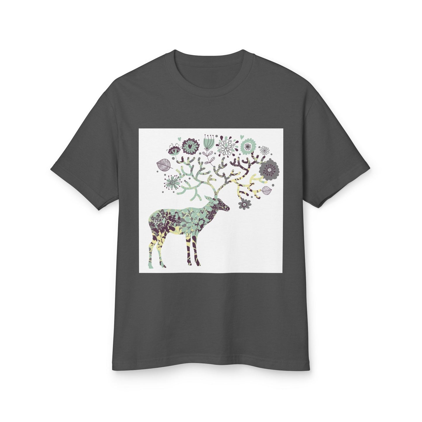 Nature-Inspired Unisex Cotton Tee - Tree of Life Design
