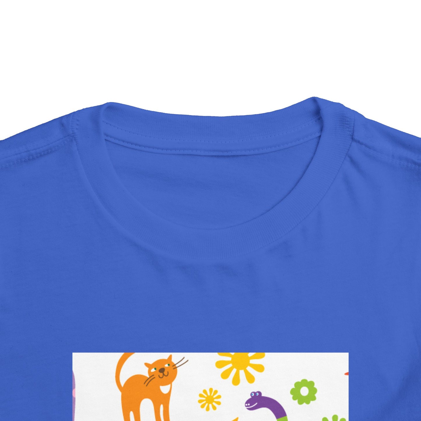 Playful Toddler Tee with Fun Animal Prints