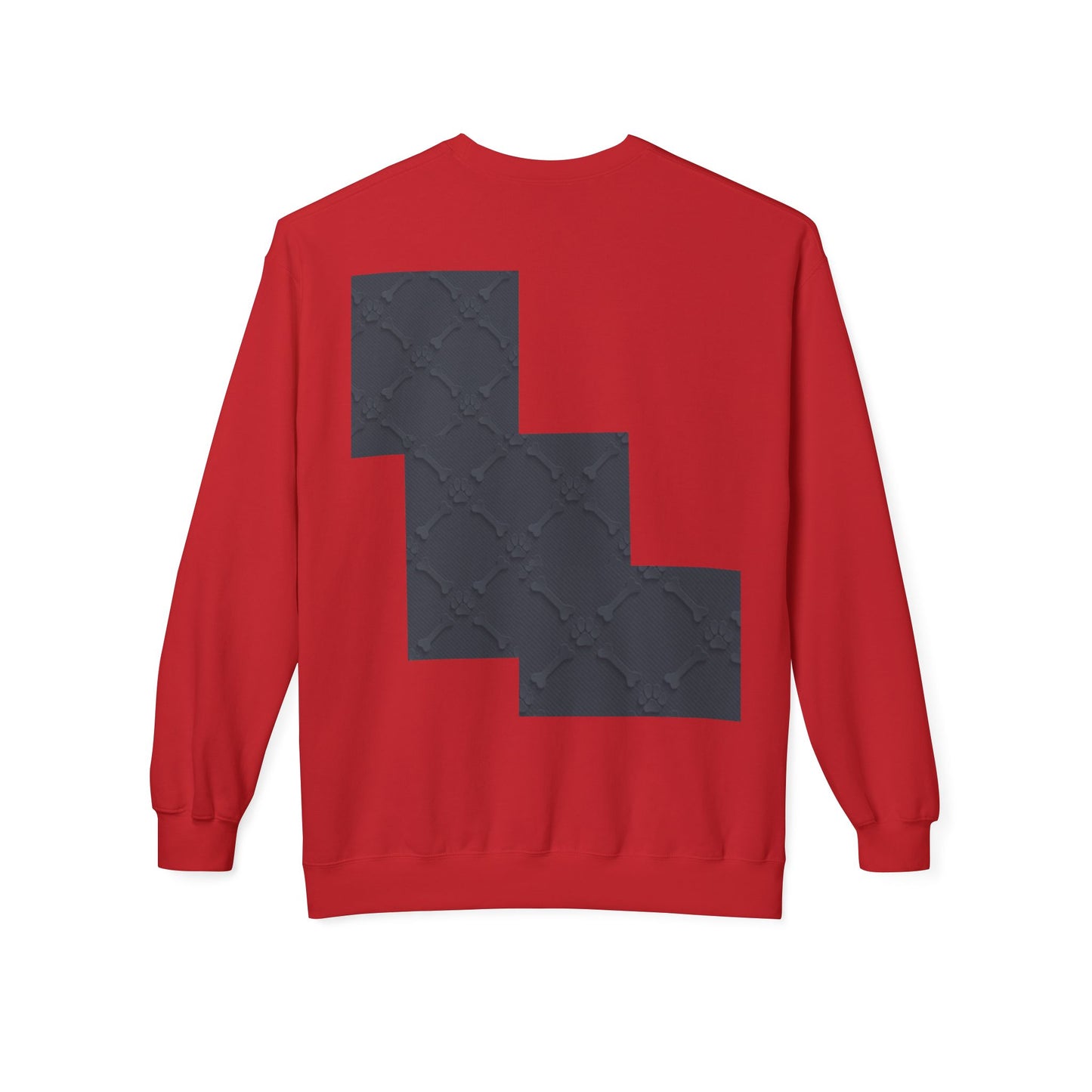 Minimalist Pet-Themed Crewneck Sweatshirt for Animal Lovers