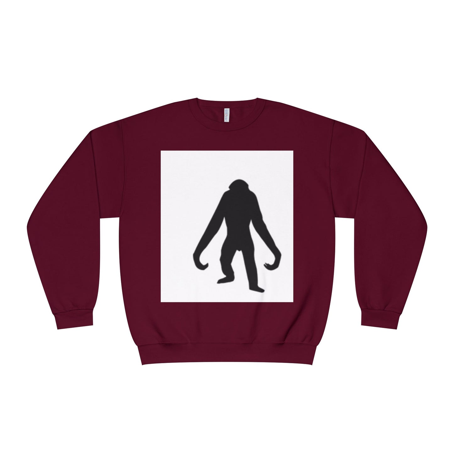 Sasquatch Silhouette Unisex Crewneck Sweatshirt - Cozy & Fun