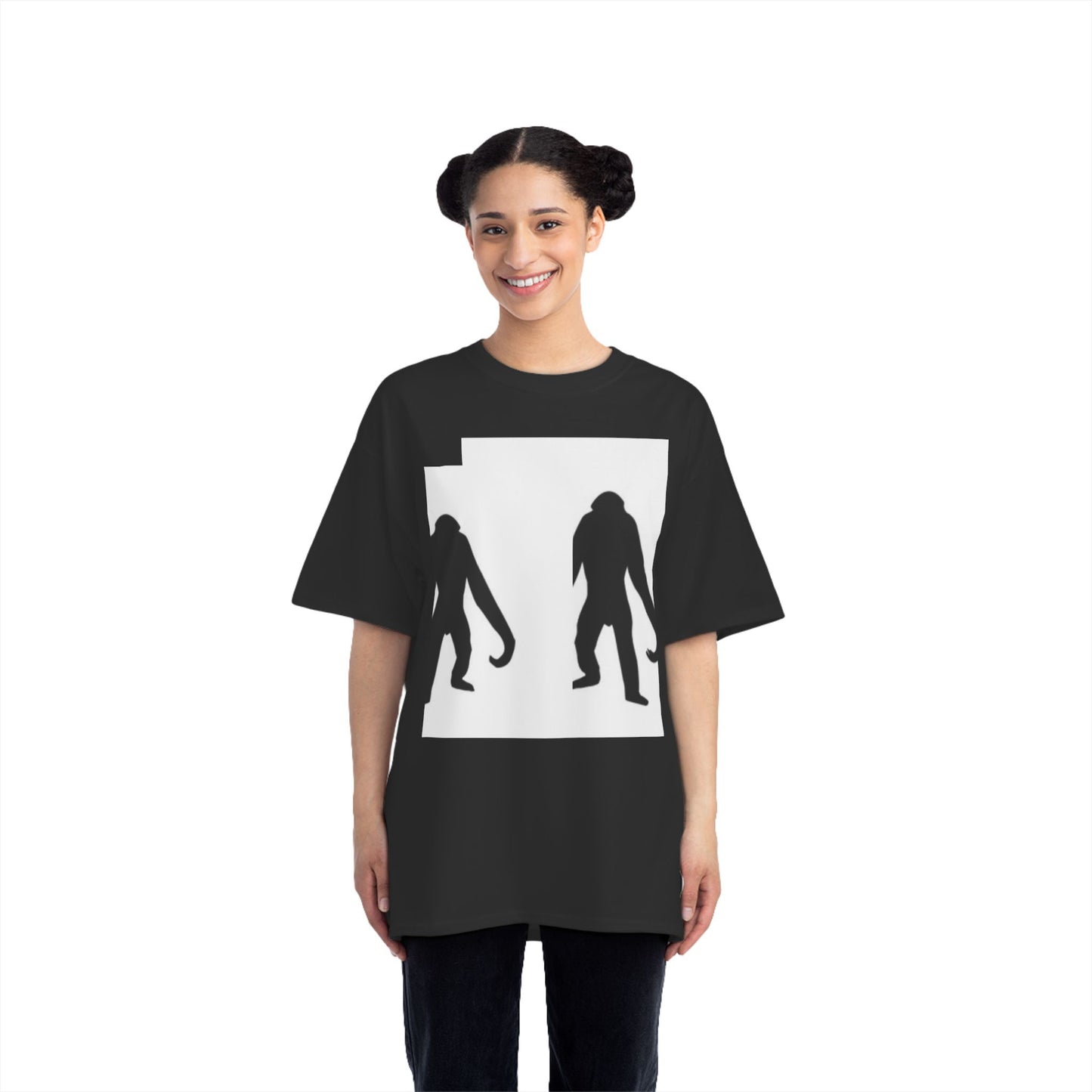 Bigfoot Silhouette Short-Sleeve T-Shirt - Perfect for Nature Lovers & Outdoor Adventures