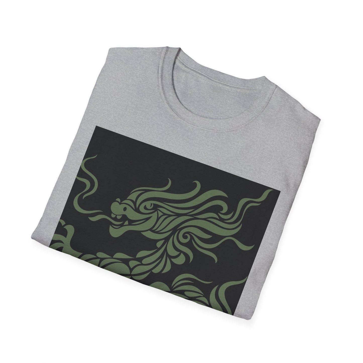 Mythical Chinese Dragon Unisex Softstyle T-Shirt