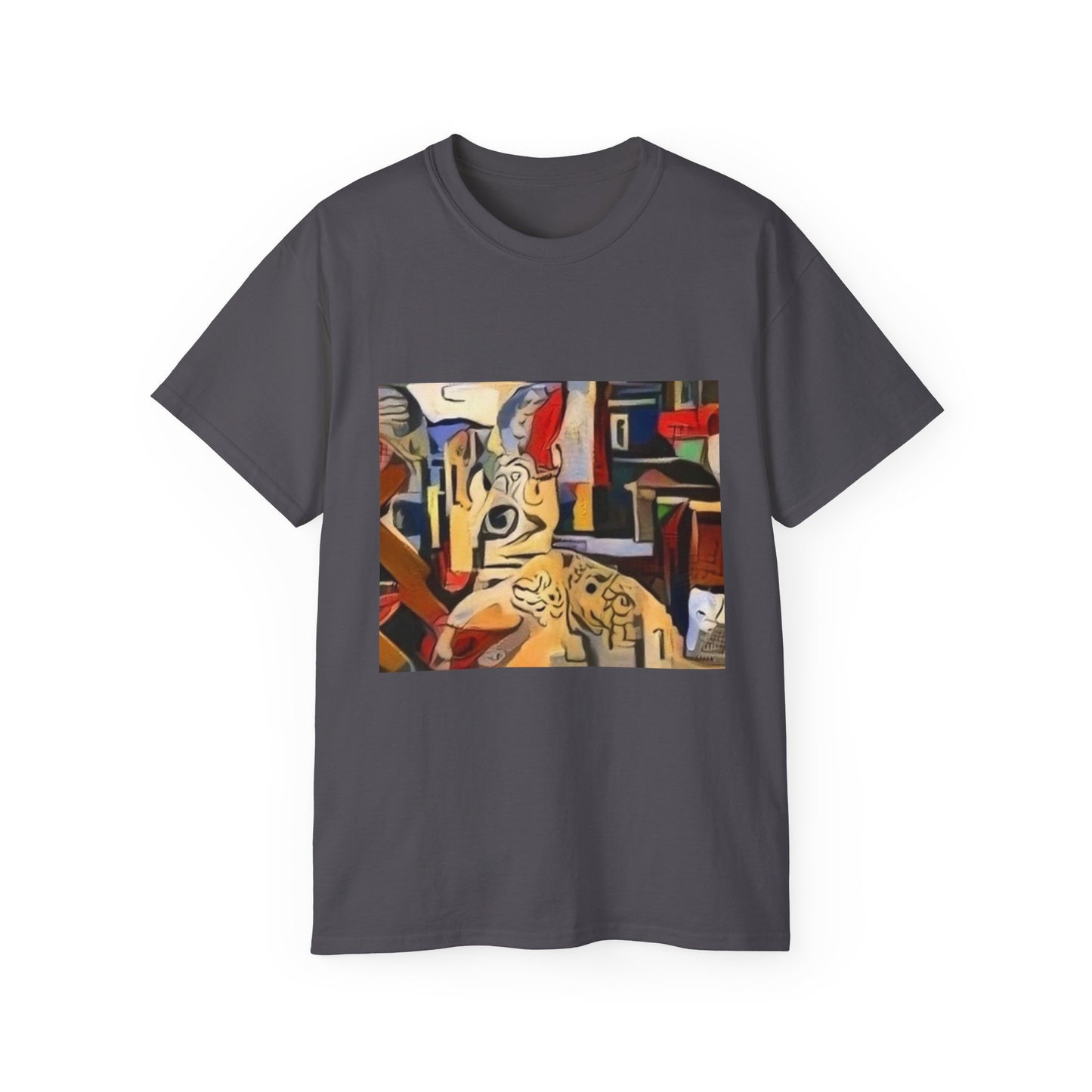 Colorful Ocean-Inspired Unisex Cotton Tee