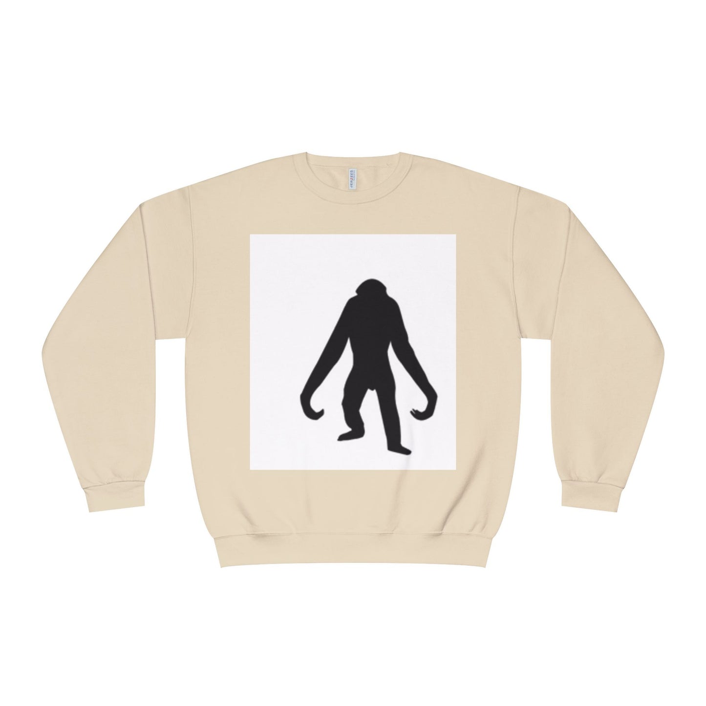 Sasquatch Silhouette Unisex Crewneck Sweatshirt - Cozy & Fun