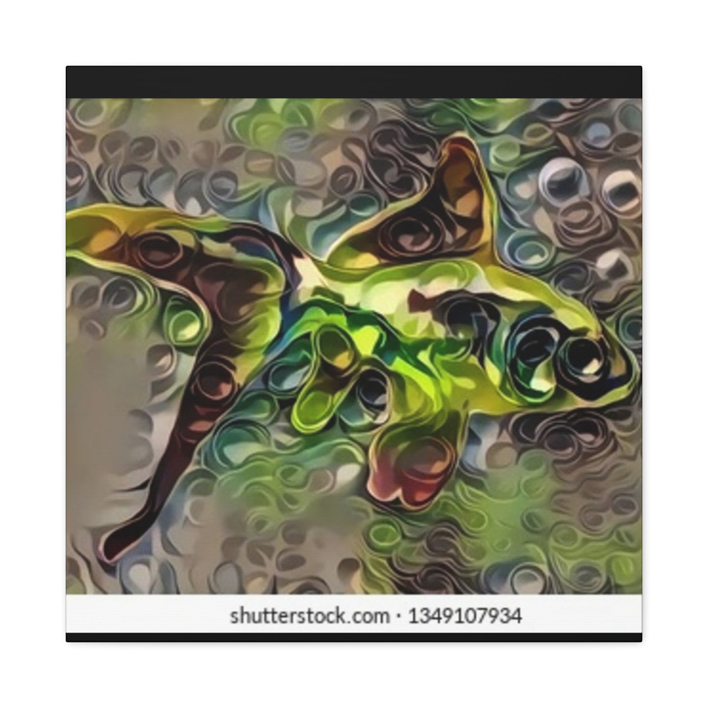 Abstract Nature Canvas Art - Stretched Matte Wall Decor