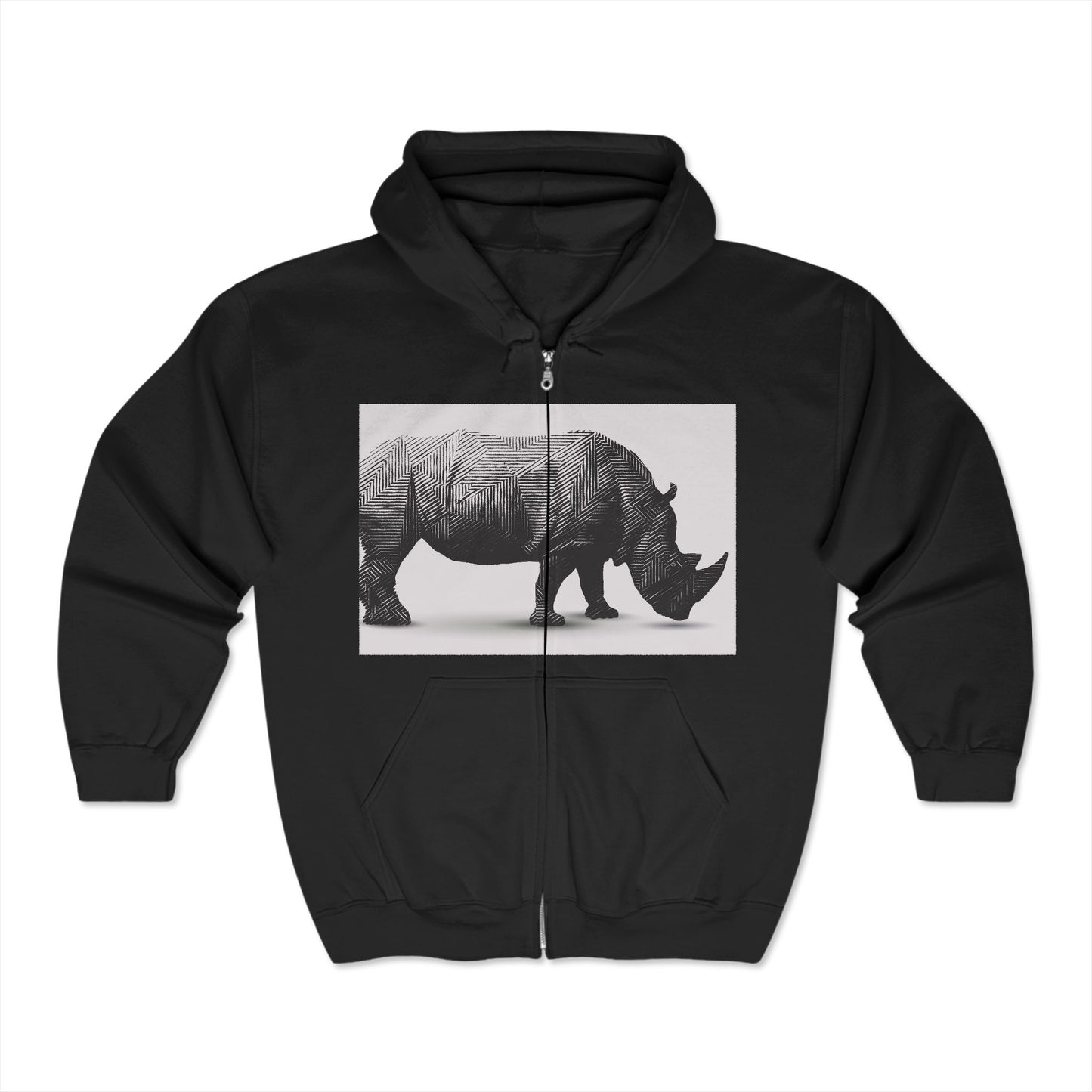 Unisex Heavy Blend™ Full Zip Hooded Sweatshirt