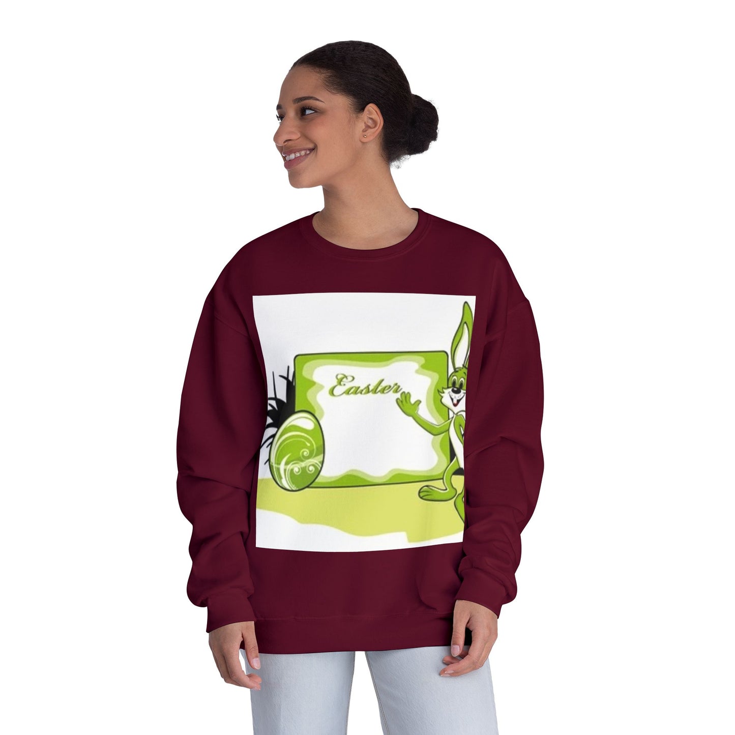 Easter Bunny Unisex Crewneck Sweatshirt