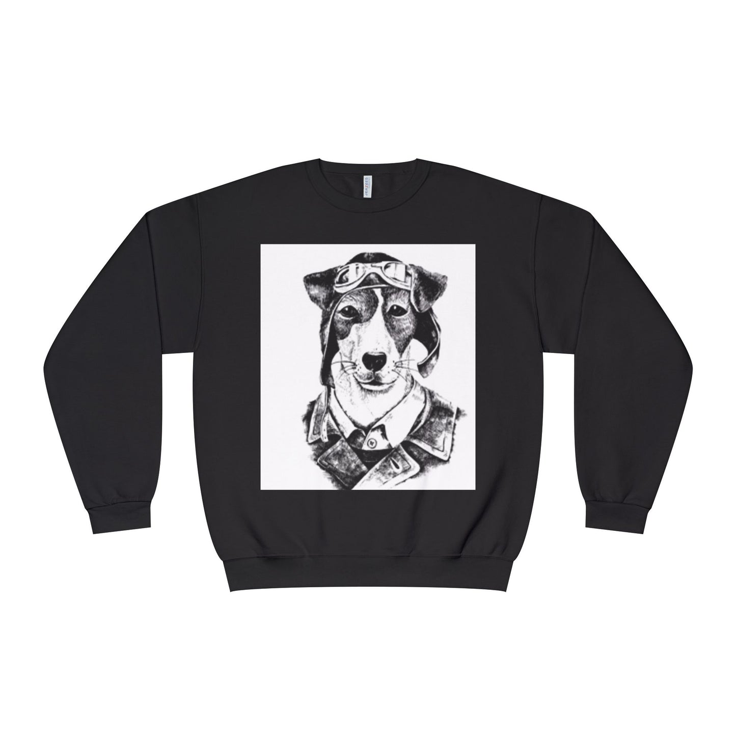 Pilot Dog Unisex Crewneck Sweatshirt - Cozy Pet Lover's Gift
