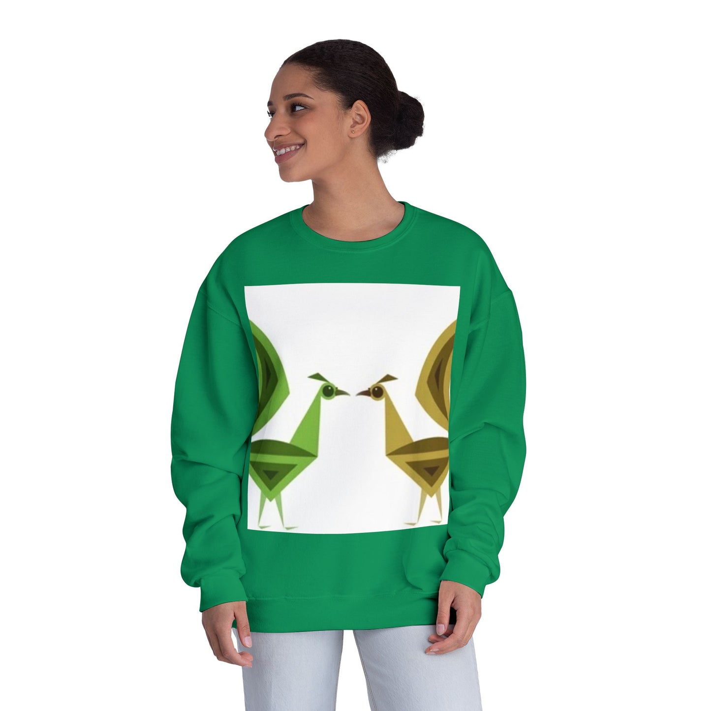 Colorful Wildlife Crewneck Sweatshirt - Unisex Casual Wear