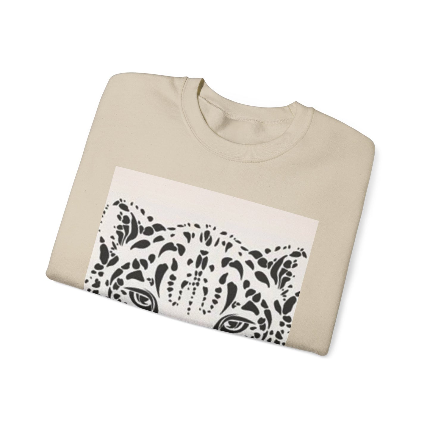Wildly Stylish Crewneck Sweatshirt - Leopard Print