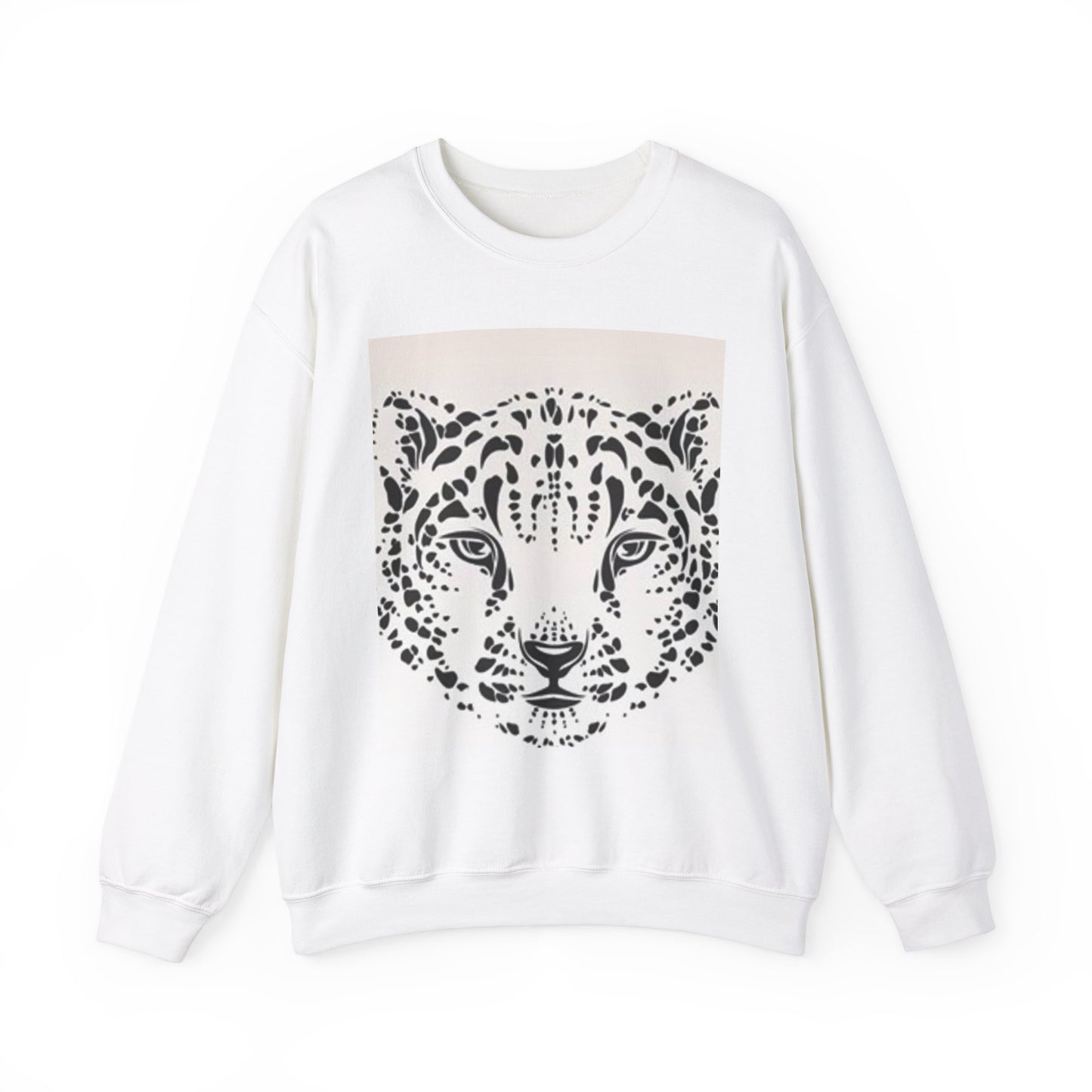 Wildly Stylish Crewneck Sweatshirt - Leopard Print