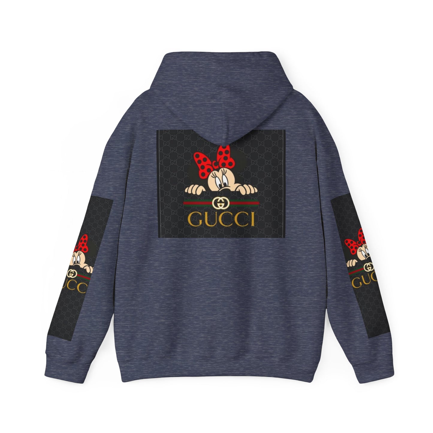Gucci-Inspired Minnie Mouse Hooded Sweatshirt for Disney Fans