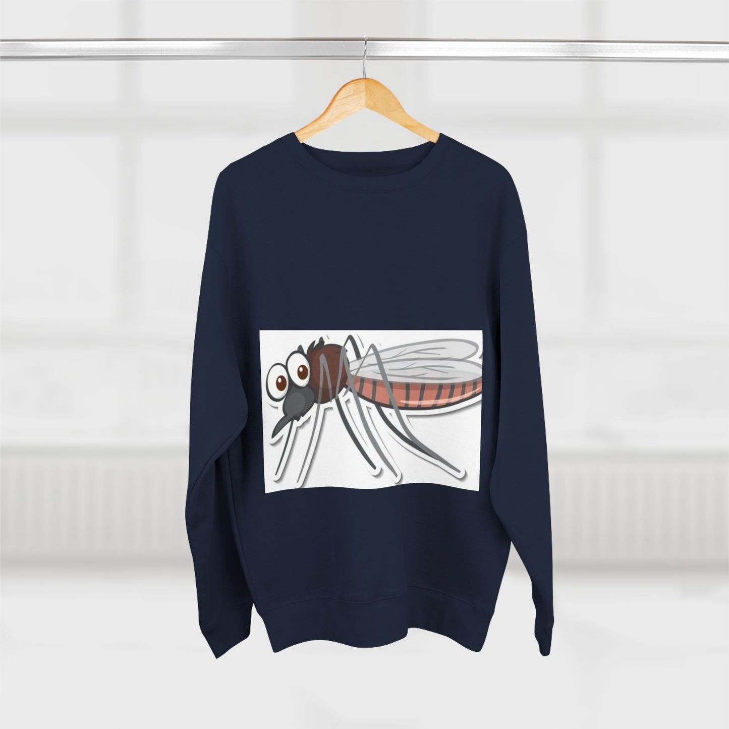 Funny Mosquito Graphic Unisex Crewneck Sweatshirt