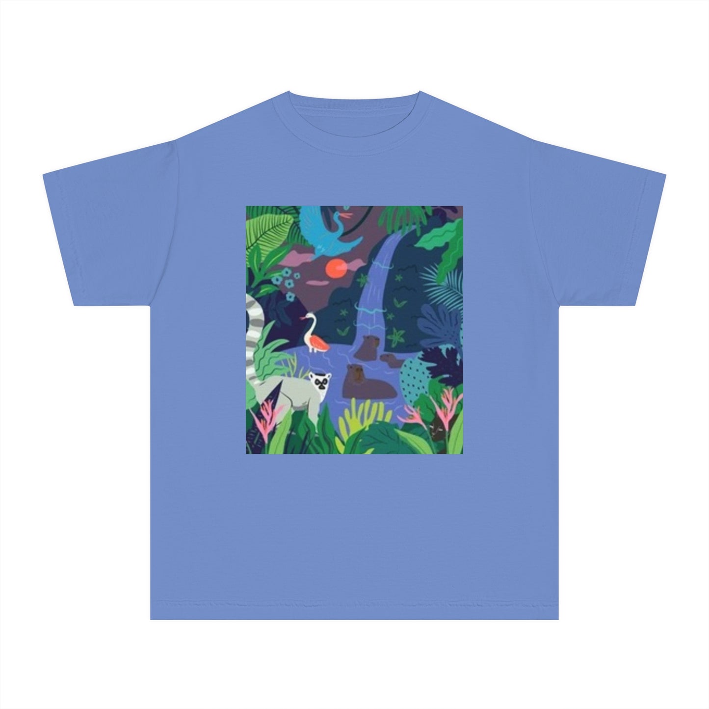 Colorful Jungle Adventure Youth Tee