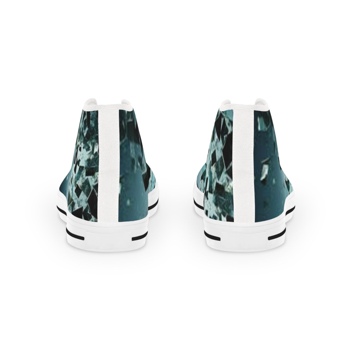 Stylish Men's High Top Sneakers with Abstract Design – Perfect for Casual Wear and Gifts