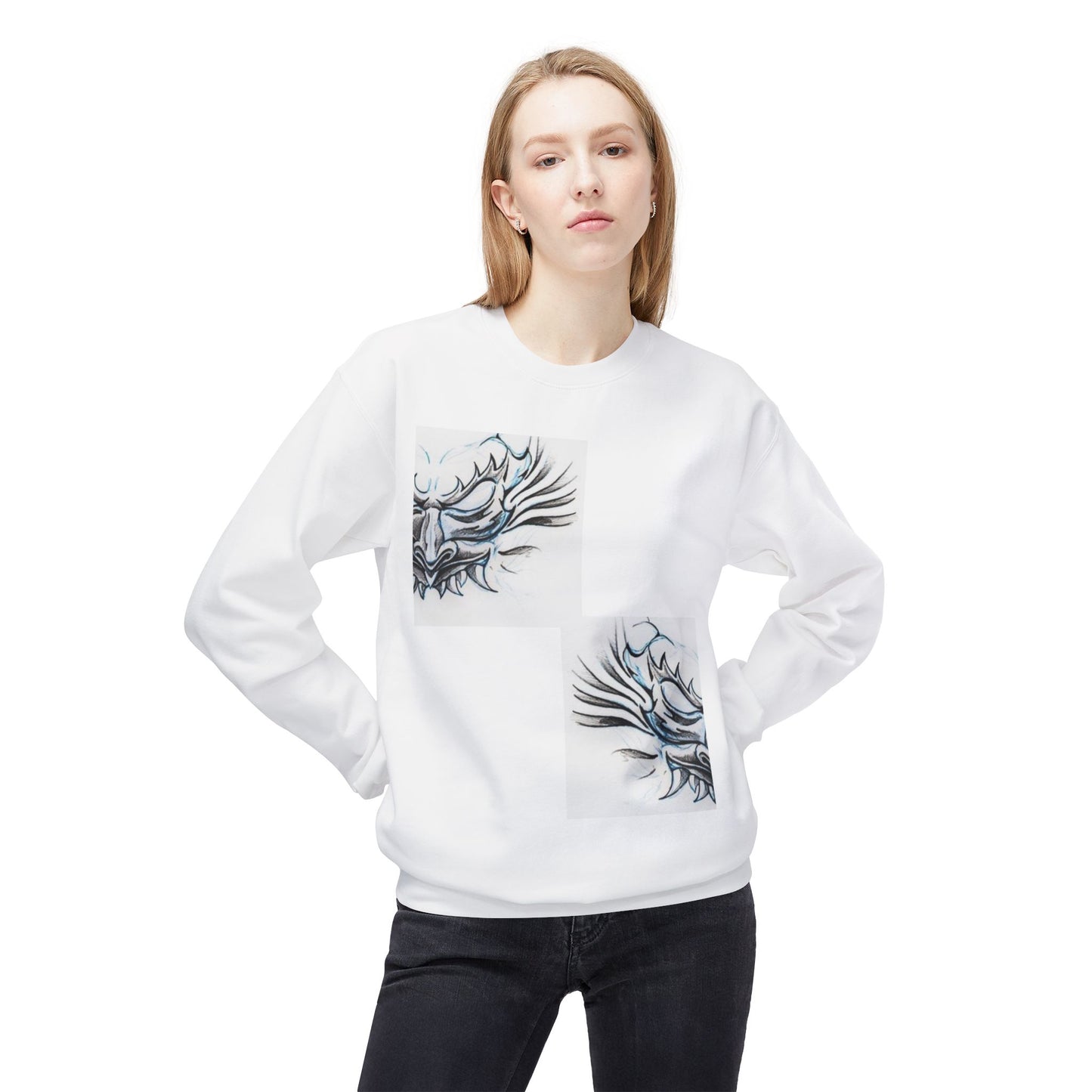 Unisex Midweight Softstyle Fleece Crewneck Sweatshirt