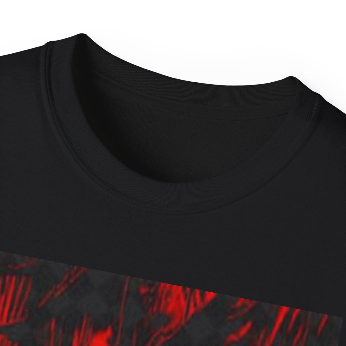 Bold Abstract Red Graphic Tee - Unisex Ultra Cotton Shirt