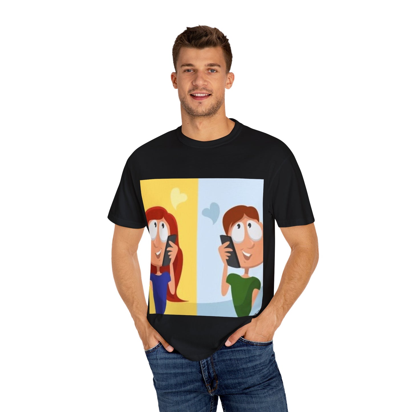 Cute Conversations Unisex Garment-Dyed T-Shirt