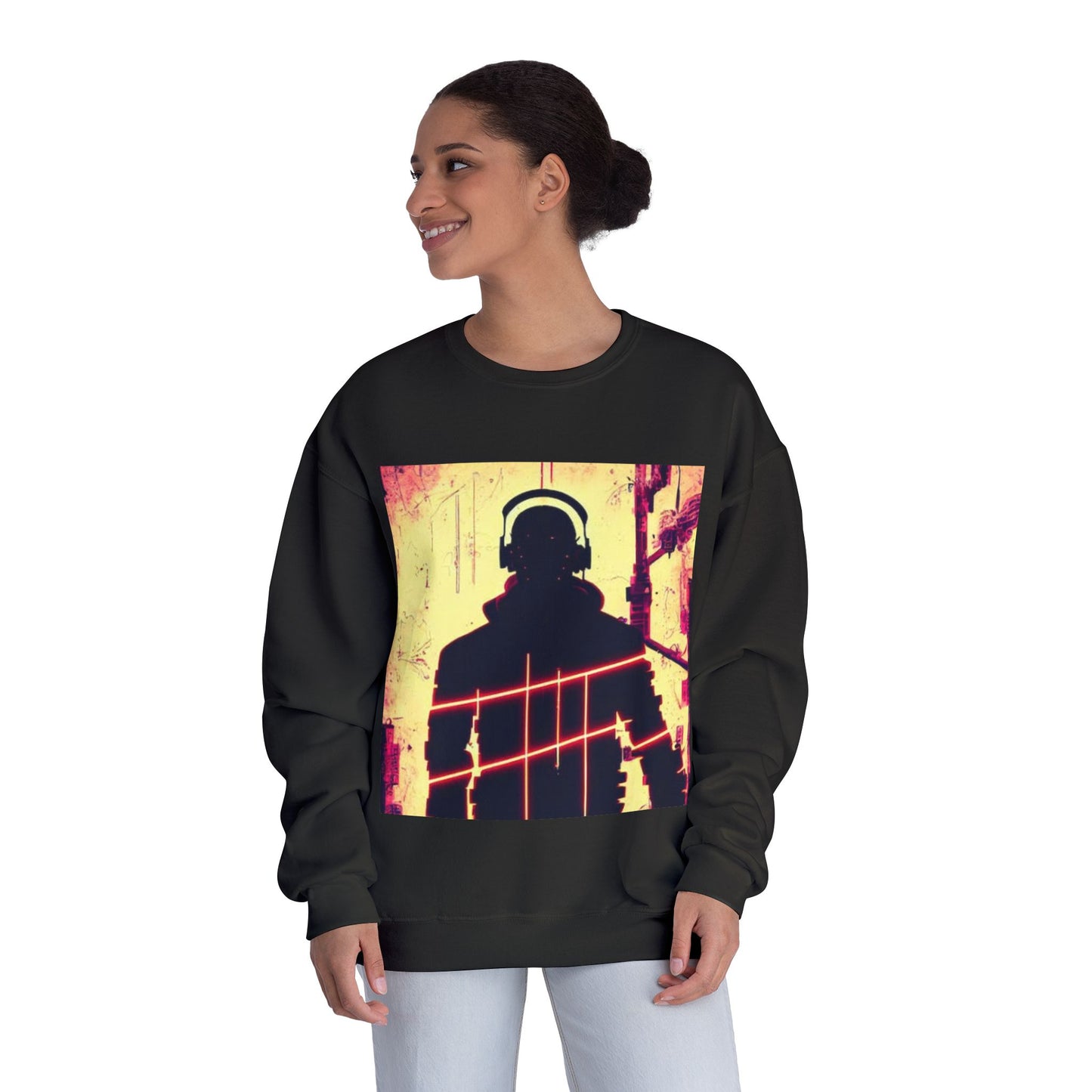 Graphic Crewneck Sweatshirt - Urban Streetwear Style