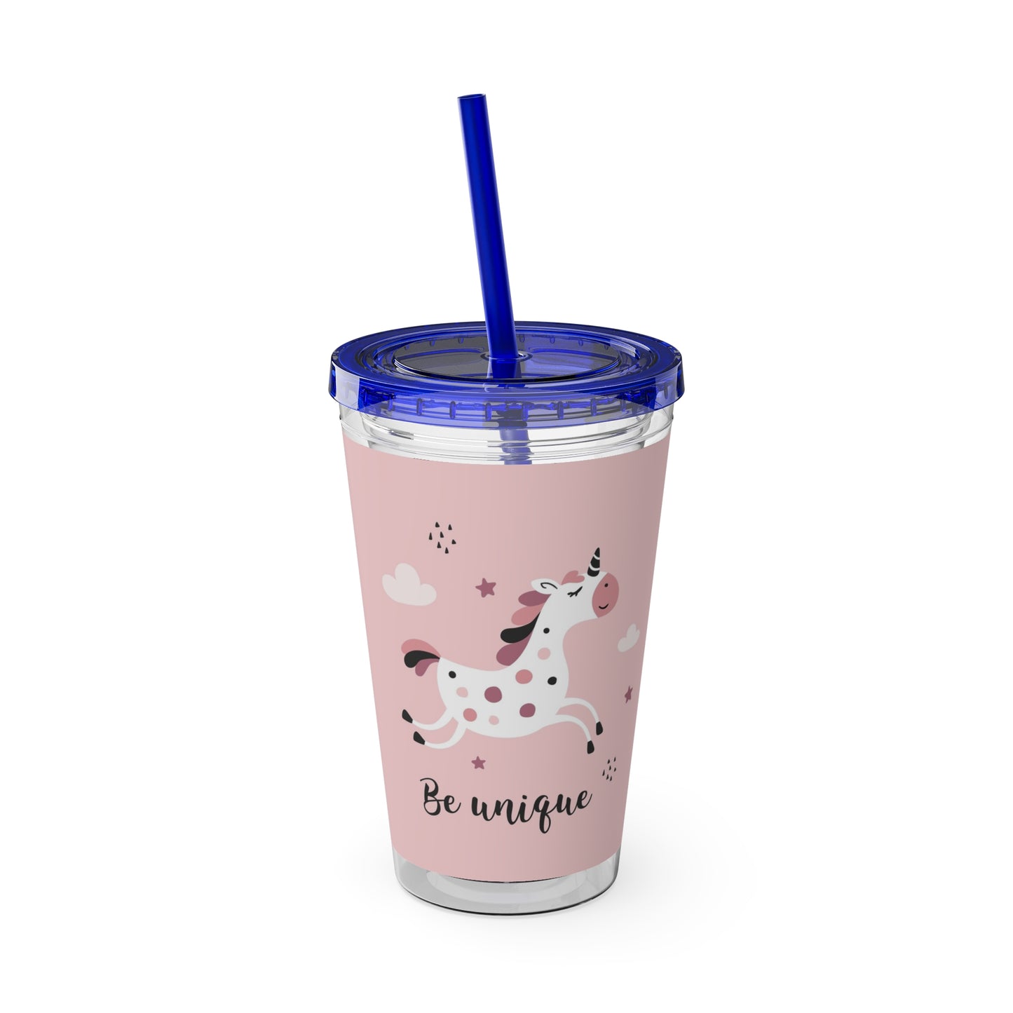 Sunsplash Unicorn Tumbler – 16oz Drinkware with Straw, Perfect for Kids & Unicorn Lovers