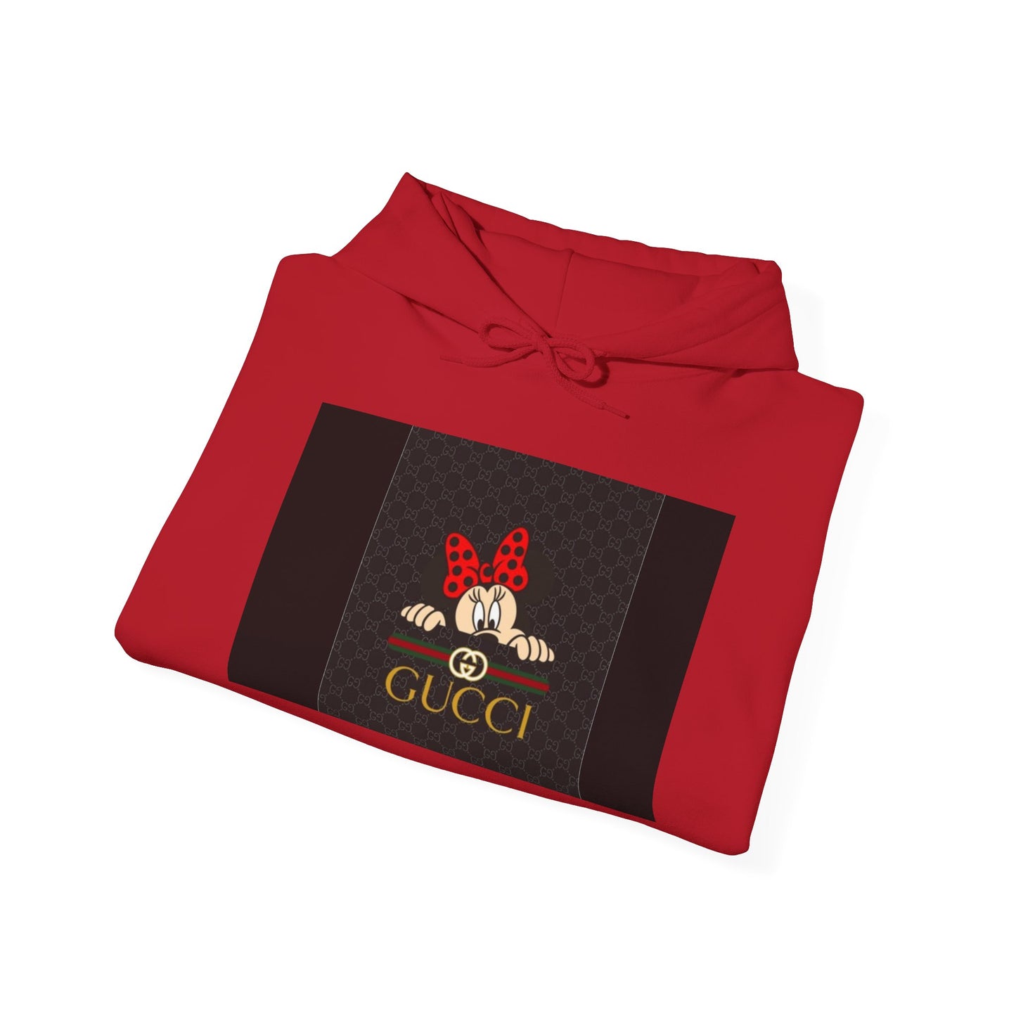 Gucci-Inspired Minnie Mouse Hooded Sweatshirt for Disney Fans