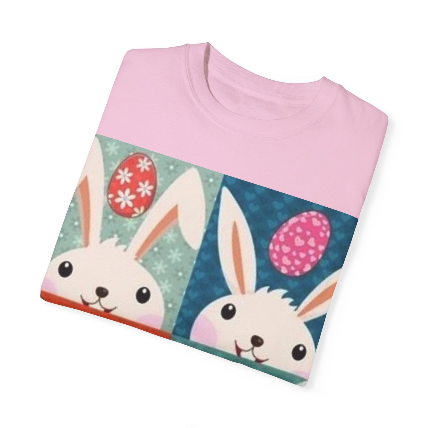 Playful Rabbit Easter T-Shirt for Family Celebrations