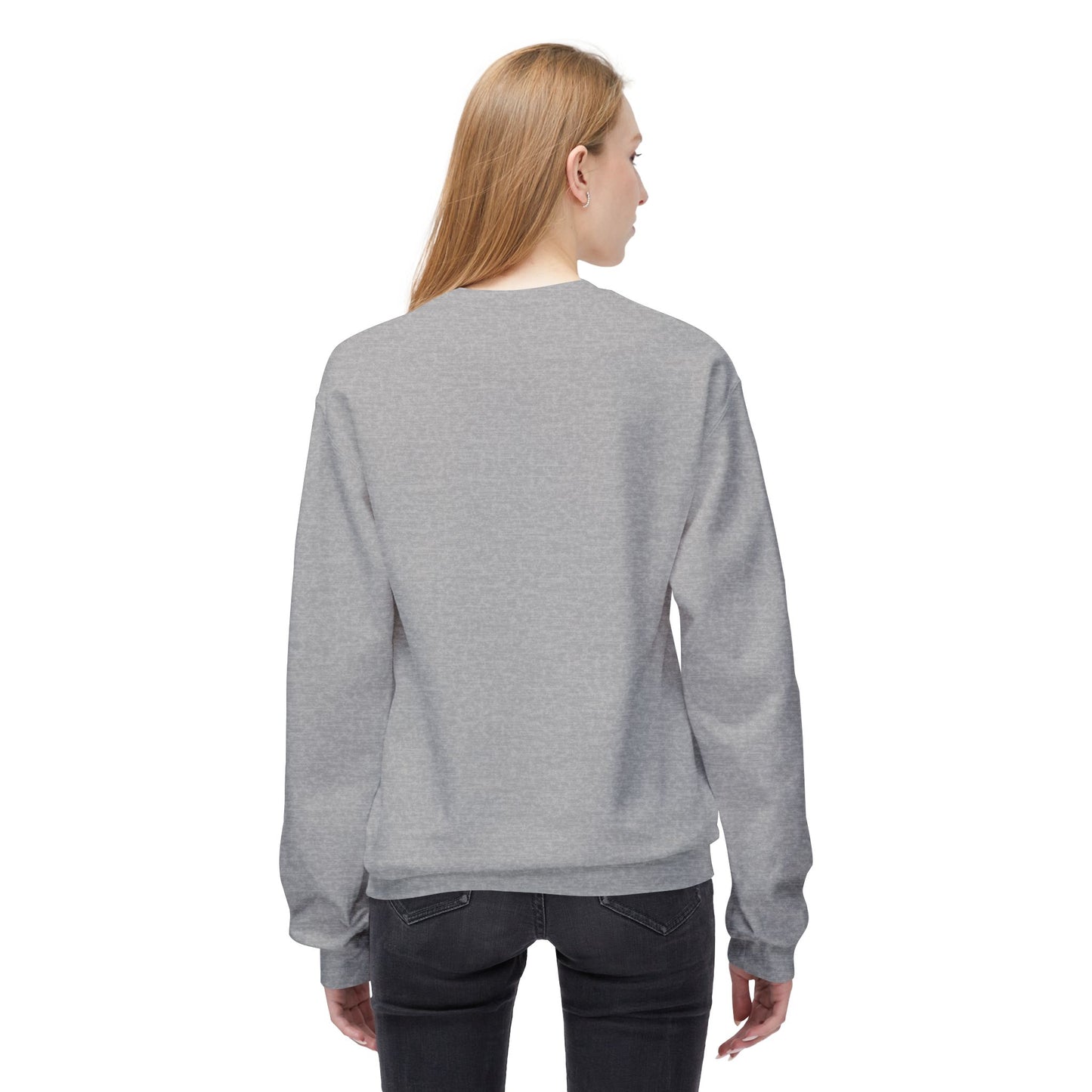 Beard Patterns Unisex Fleece Crewneck Sweatshirt - Cozy & Stylish