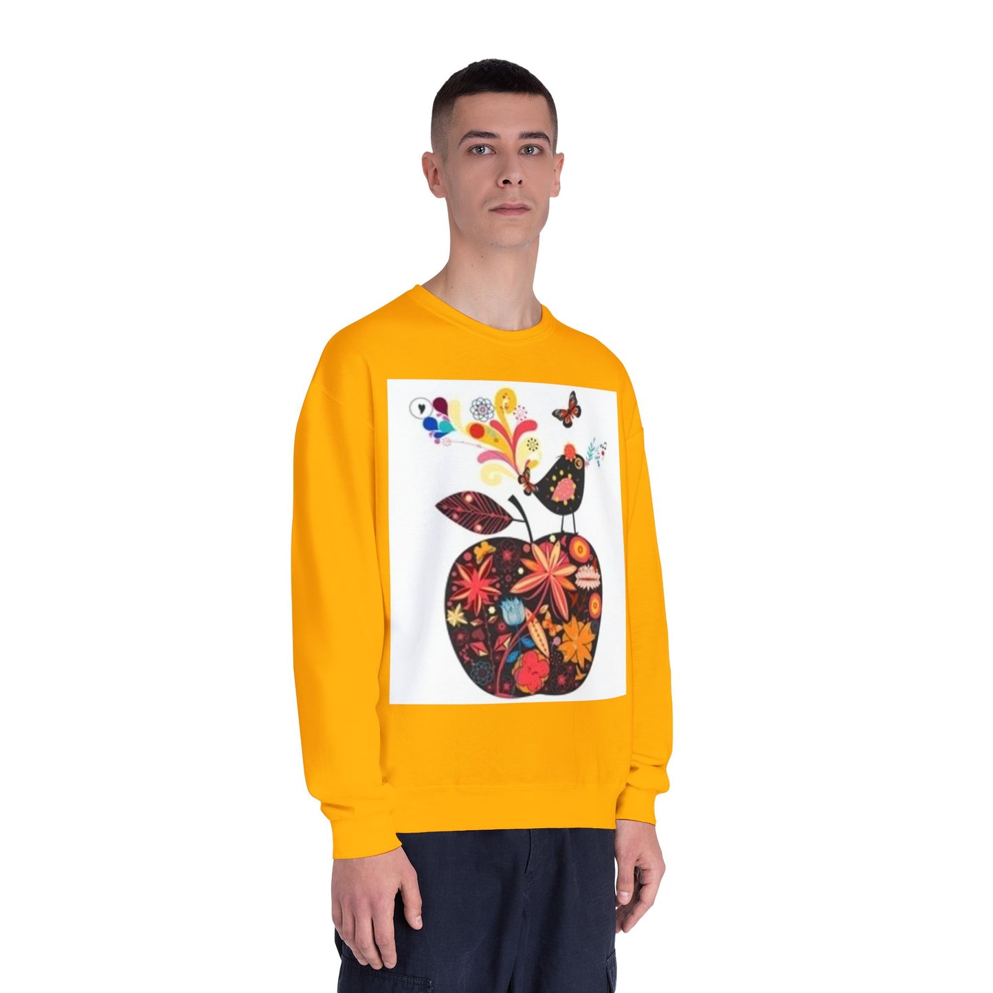Bright Floral Unisex Crewneck Sweatshirt - Cozy and Stylish