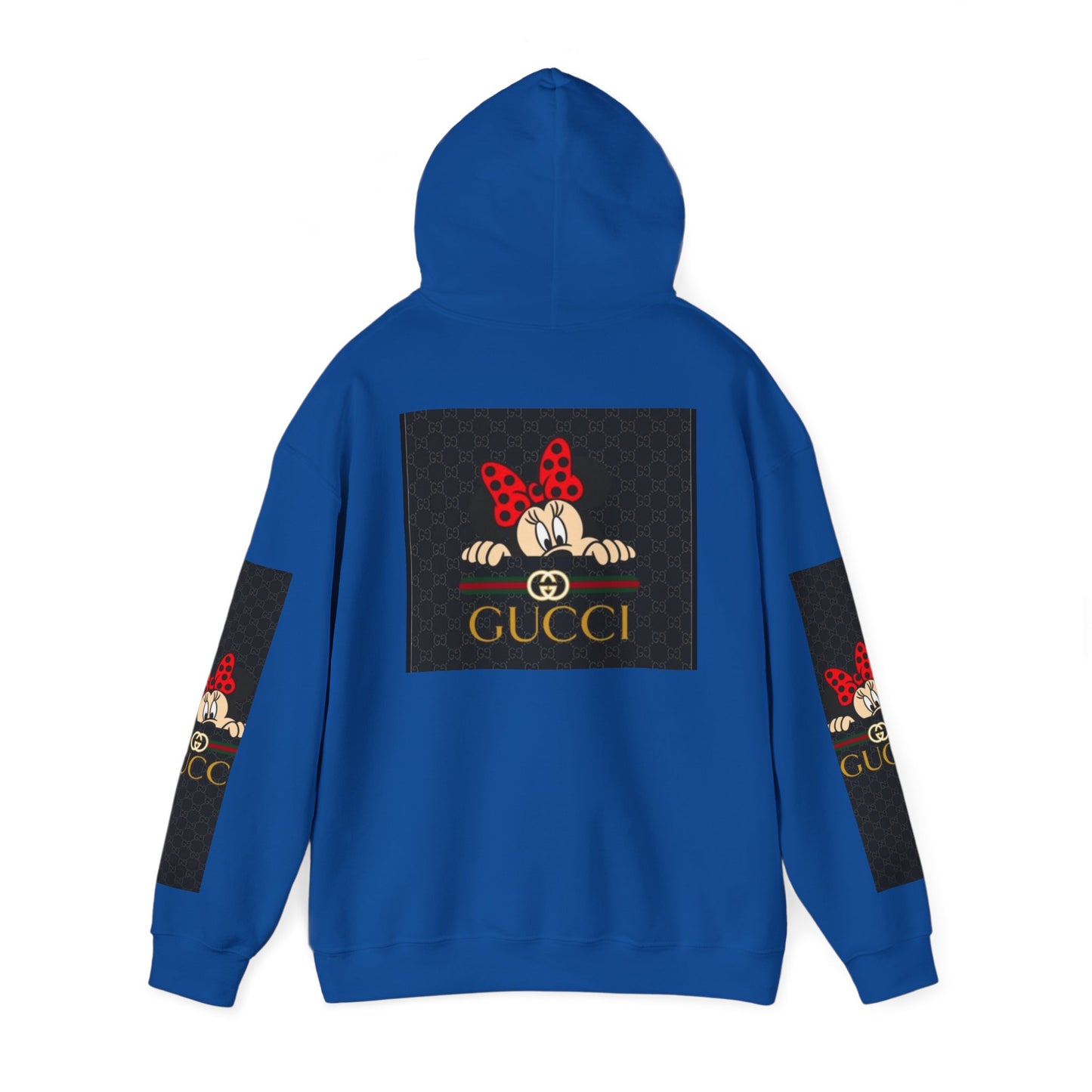 Gucci-Inspired Minnie Mouse Hooded Sweatshirt for Disney Fans