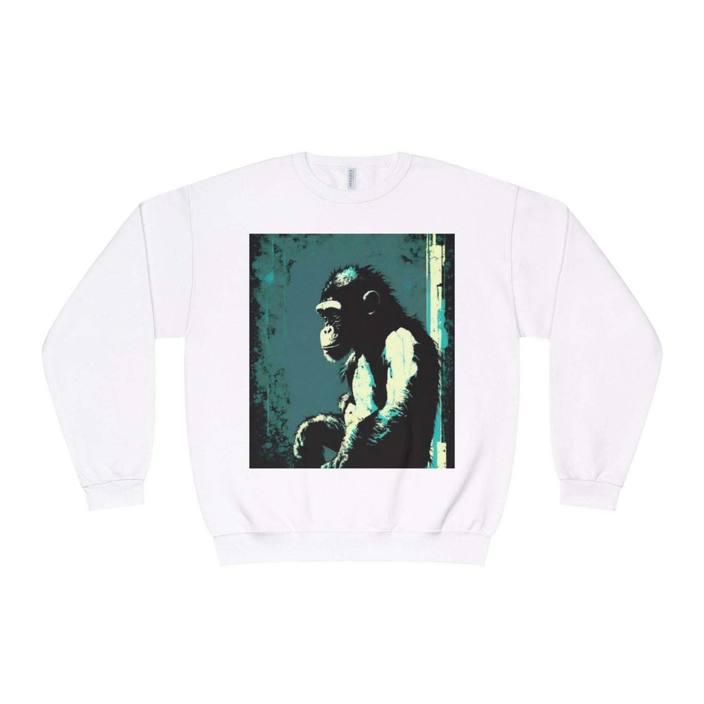 Artistic Gorilla Crewneck Sweatshirt