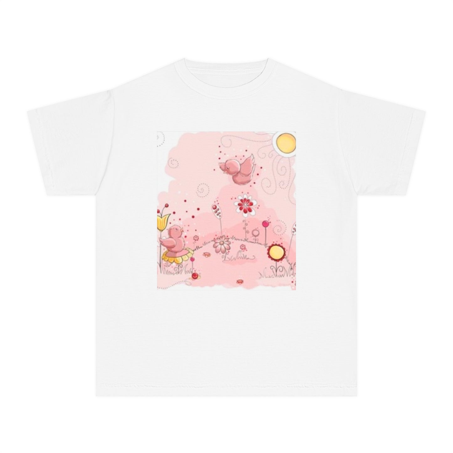 Fun Dinosaur Youth Midweight Tee for Boys and Girls - Perfect for Play and Adventures