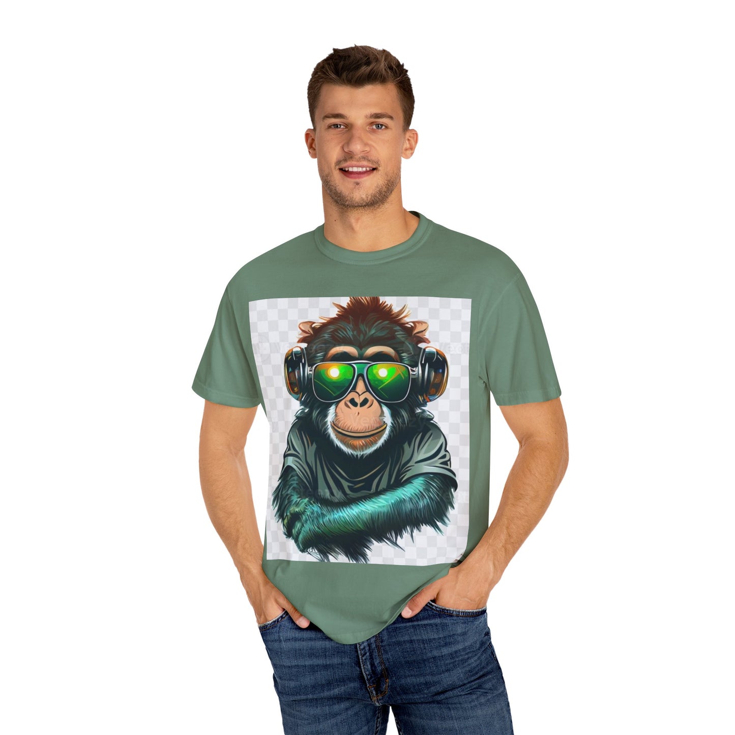 Cool Monkey Graphic Unisex T-Shirt - Perfect for Music Lovers & Casual Vibes