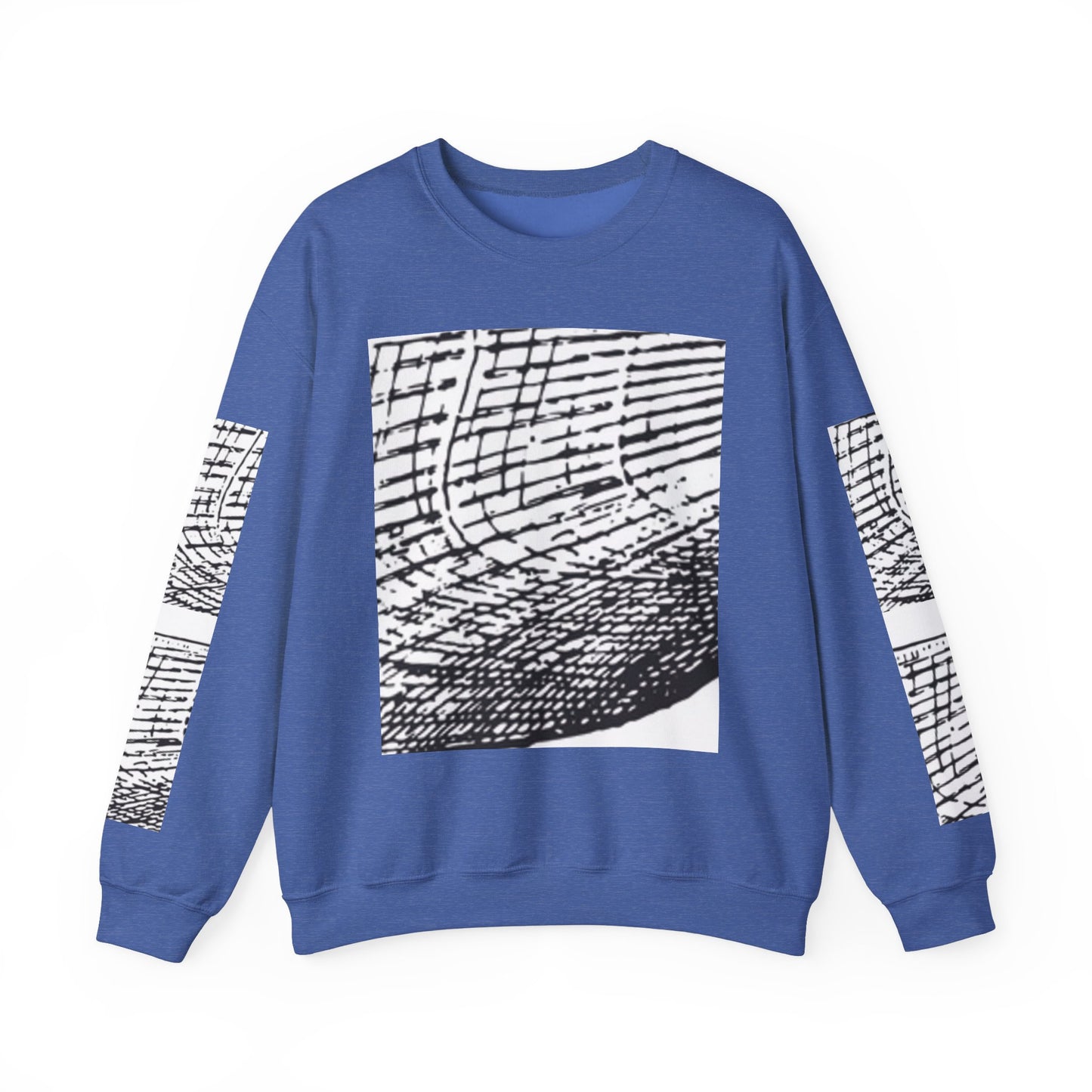 Artistic Unisex Crewneck Sweatshirt - Abstract Design for Cozy Vibes