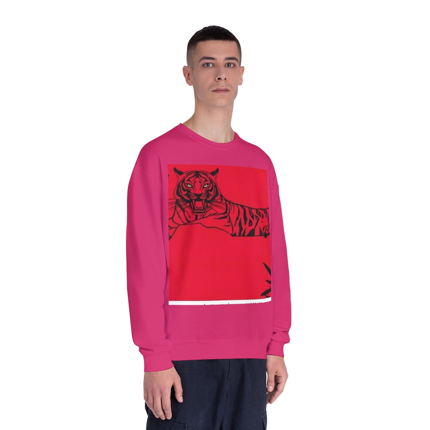 Bold Tiger Graphic Unisex Sweatshirt - Chill Vibes, Perfect for Every Occasion