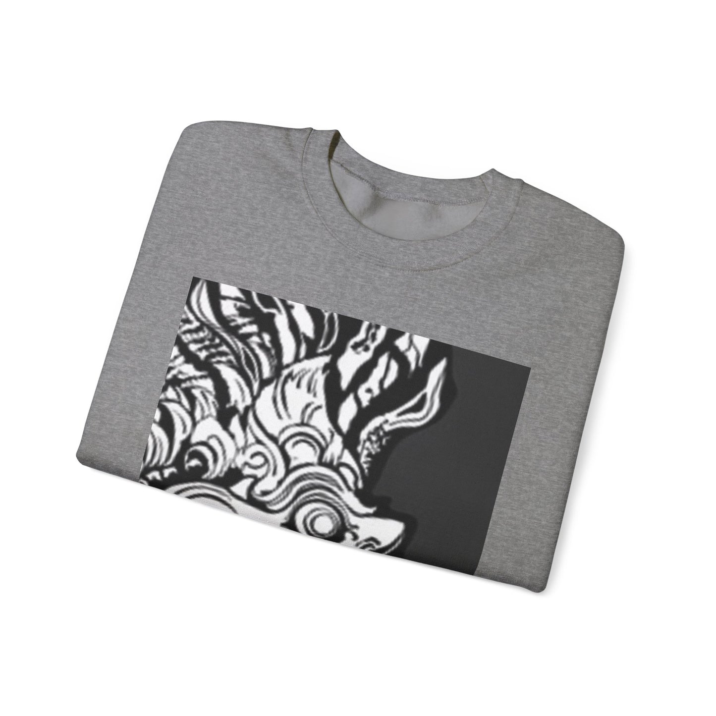 Bold Graphic Crewneck Sweatshirt - Unisex Heavy Blend™ - Perfect for Streetwear and Casual Outings