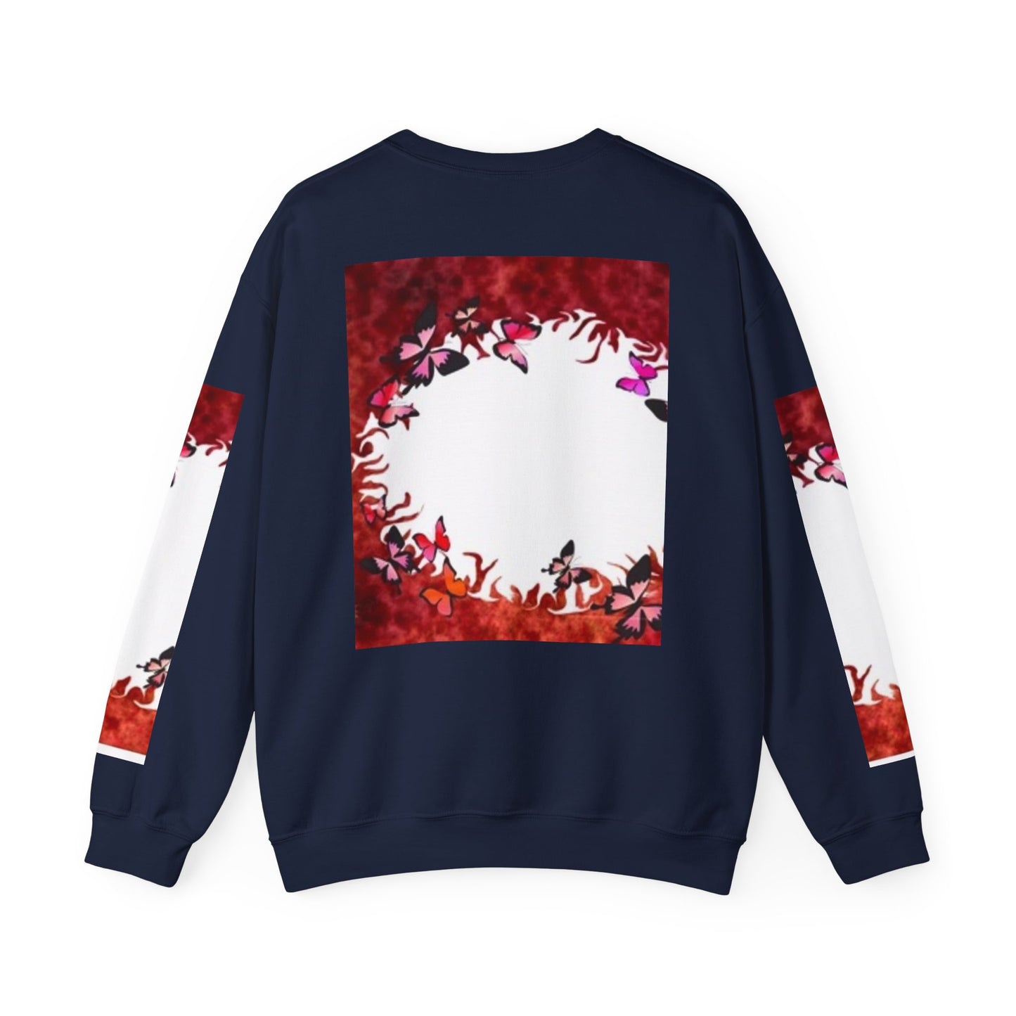 Floral Nature Crewneck Sweatshirt - Cozy Unisex Pullover for Nature Lovers