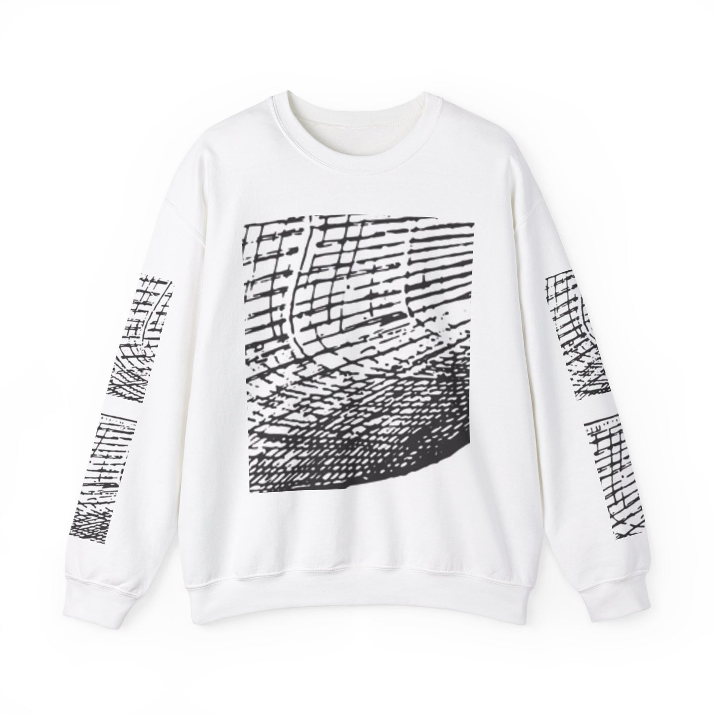 Artistic Unisex Crewneck Sweatshirt - Abstract Design for Cozy Vibes